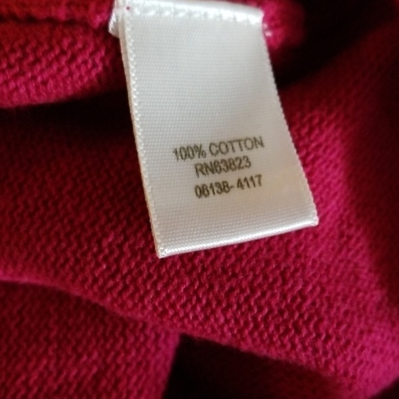 CJ Banks envelope collar sweater NWOT - Picture 5 of 8